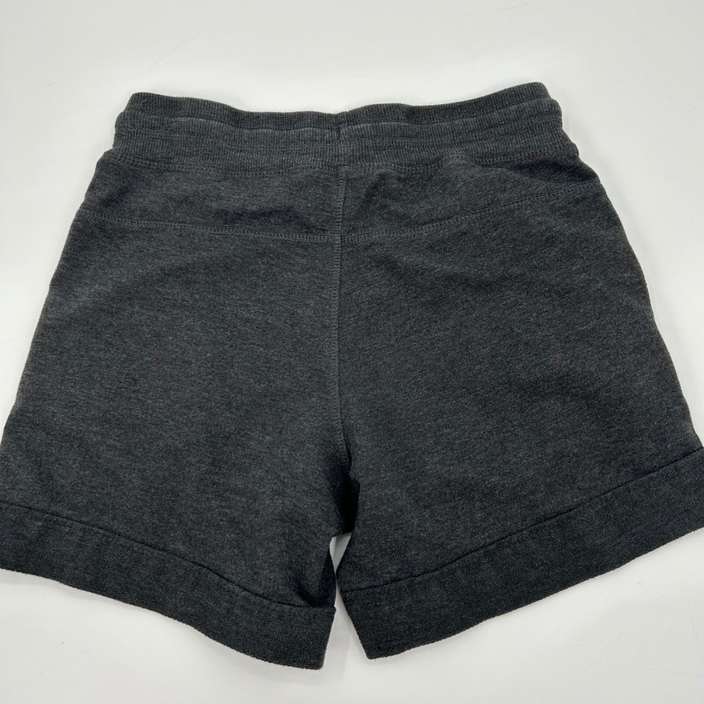 Sexy Basics Womens Small Charcoal Gray Sweat Shorts Drawstring Lounge Pockets - Picture 4 of 6